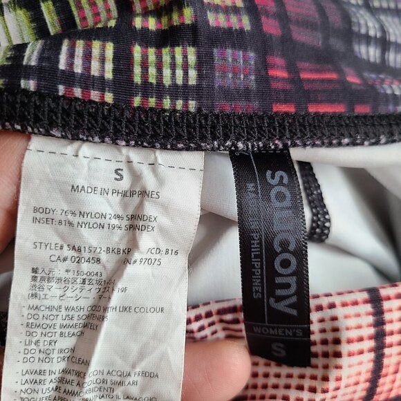 Saucony Fast Track Mesh Panel Compression Leggings - Picture 9 of 9